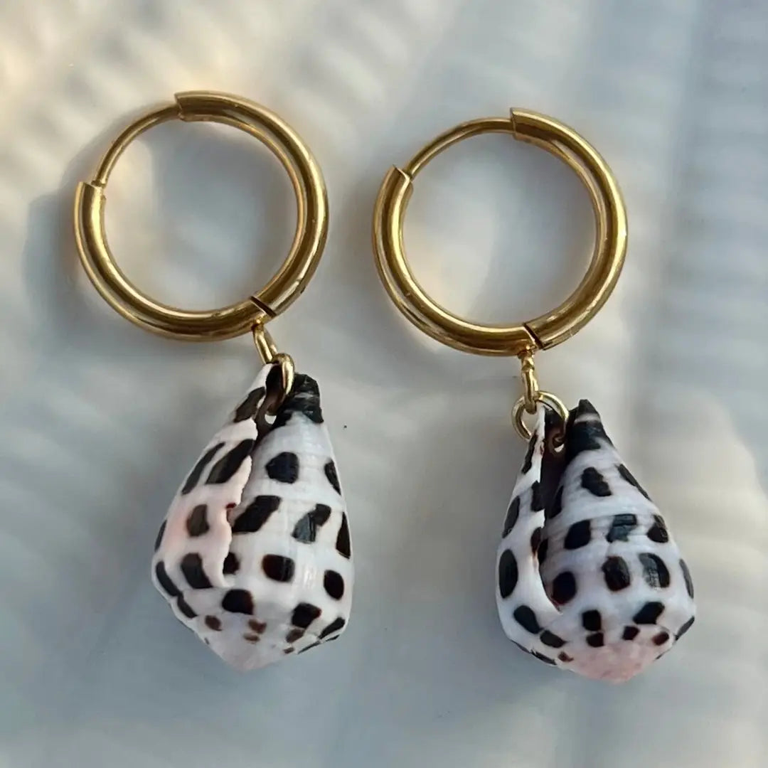 Coco Cone Shell Earrings