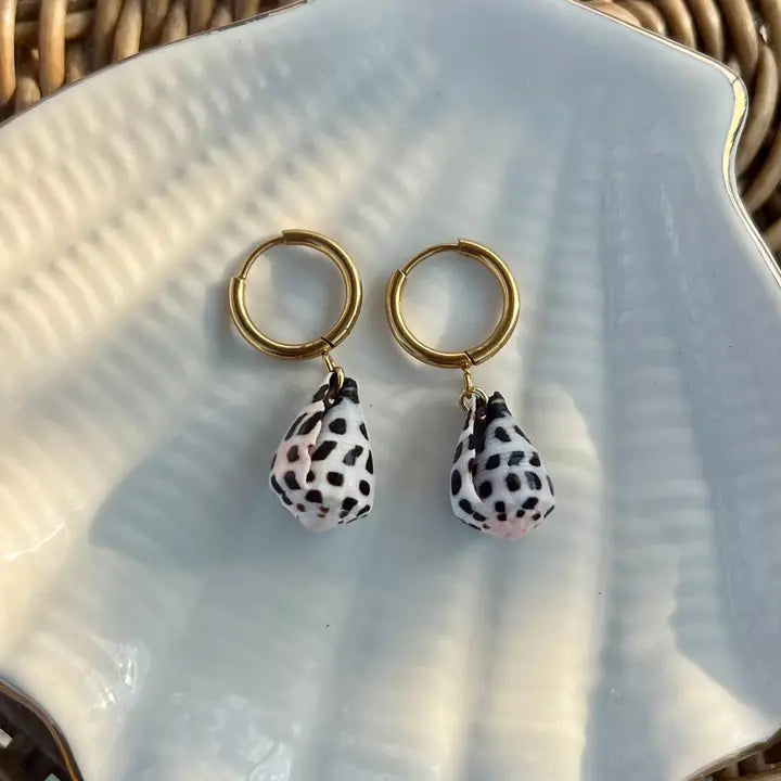 Coco Cone Shell Earrings