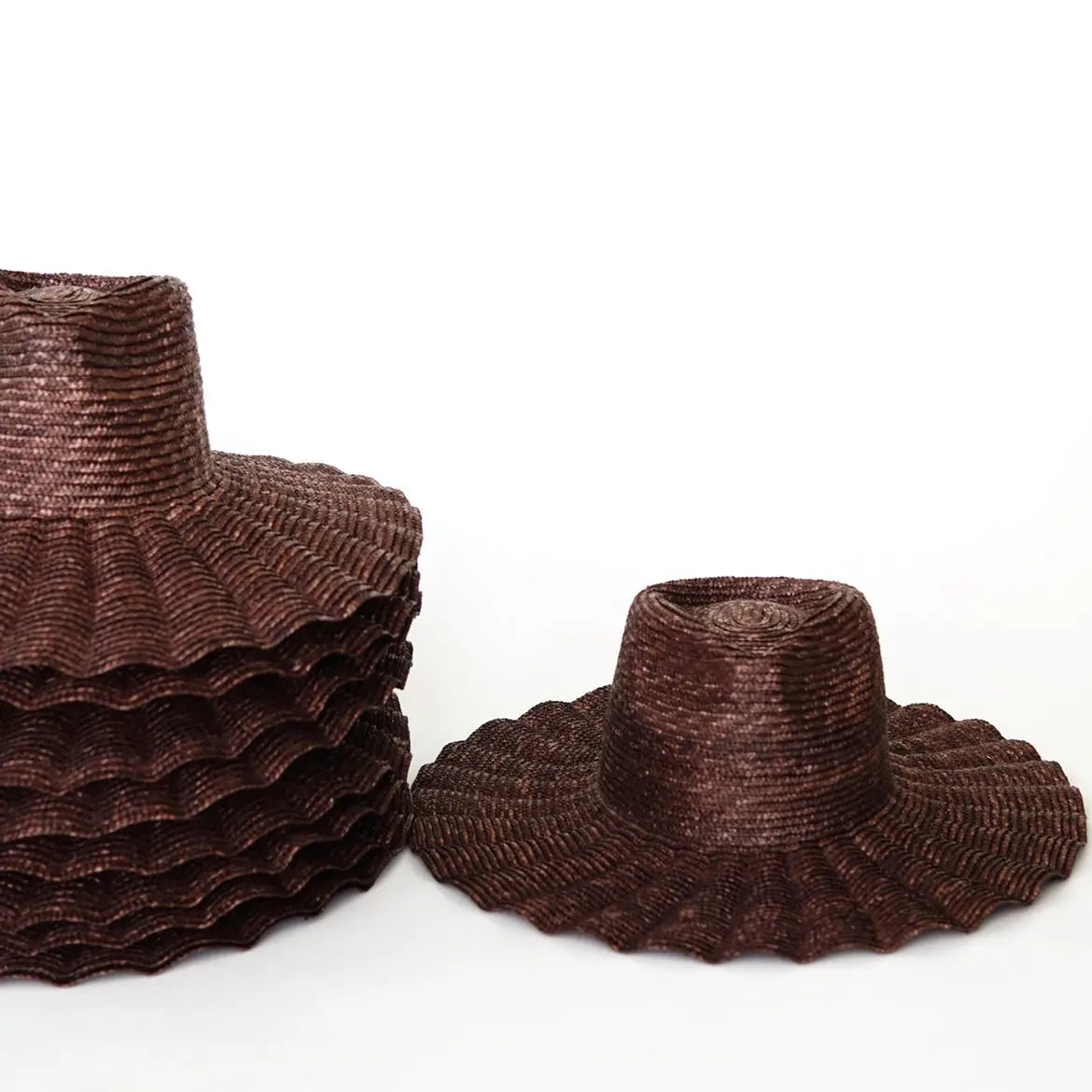 Hershey Wide Brim Straw Hat