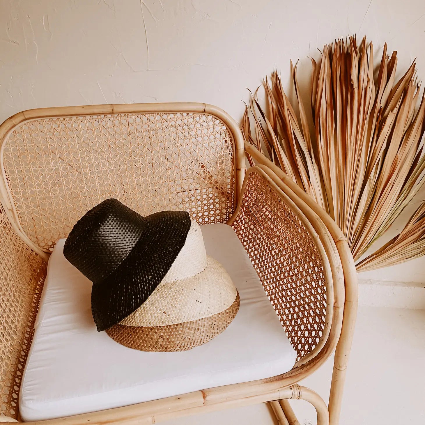 Woven Bucket Hat - Blonde