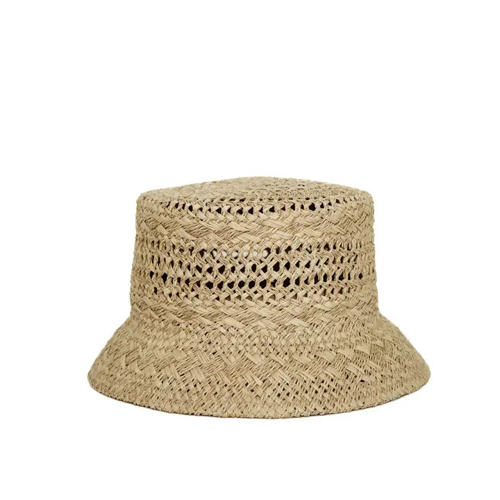 Camille Raffia Bucket Hat