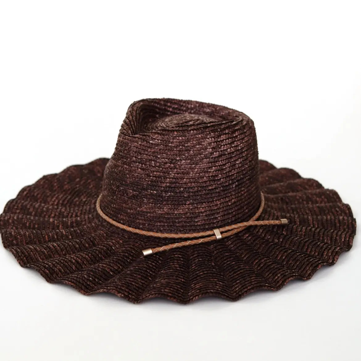 Hershey Wide Brim Straw Hat