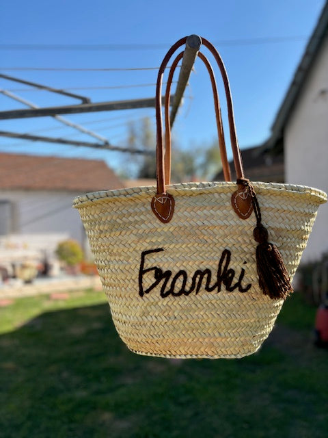 Franki Resort French Market Straw Tote