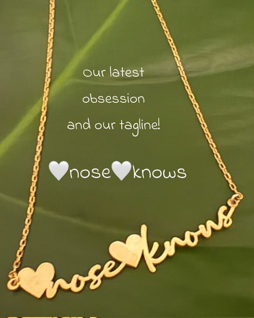 Heart Nose Heart Knows Necklace