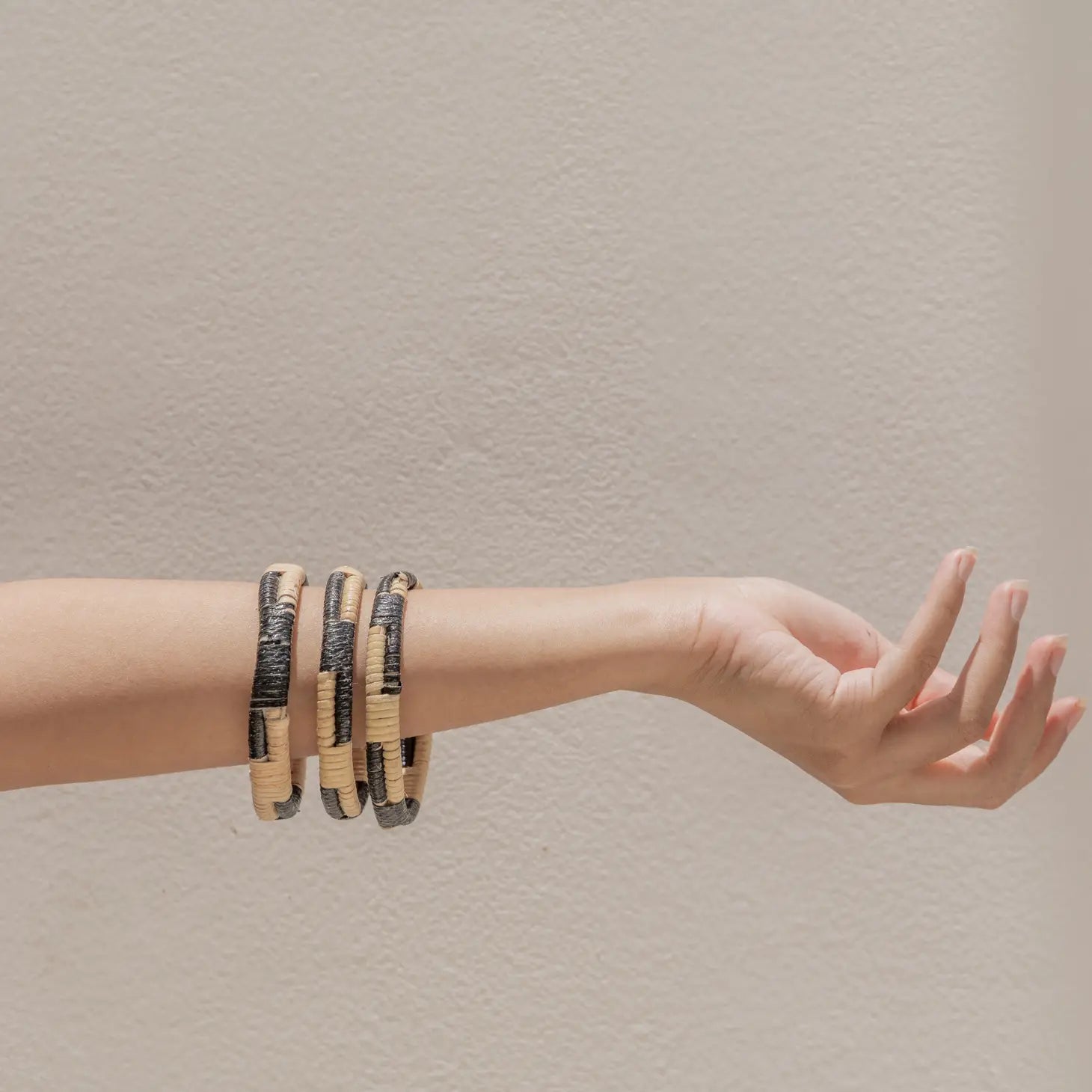 Black Motif Bangle