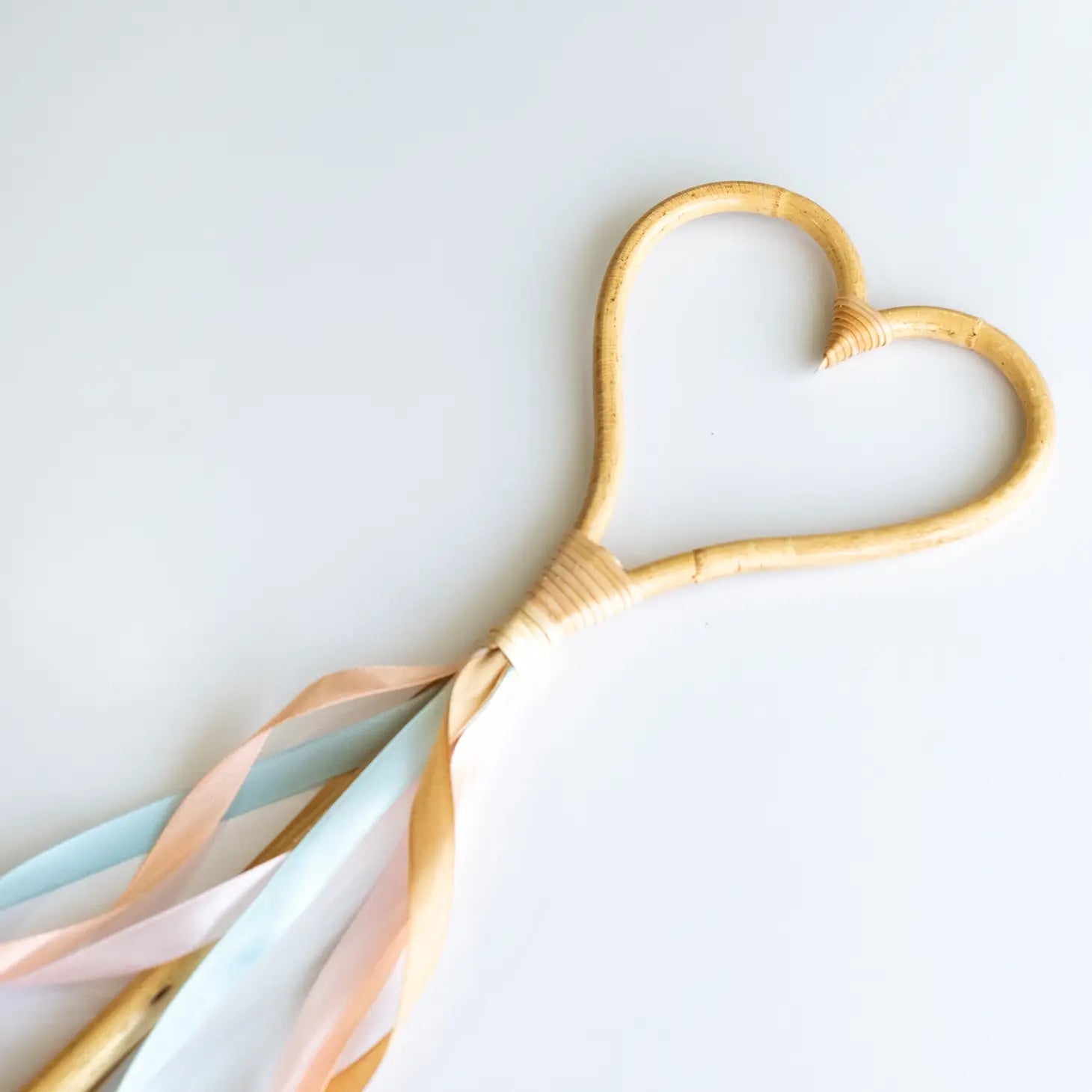 Heart Rattan Wand