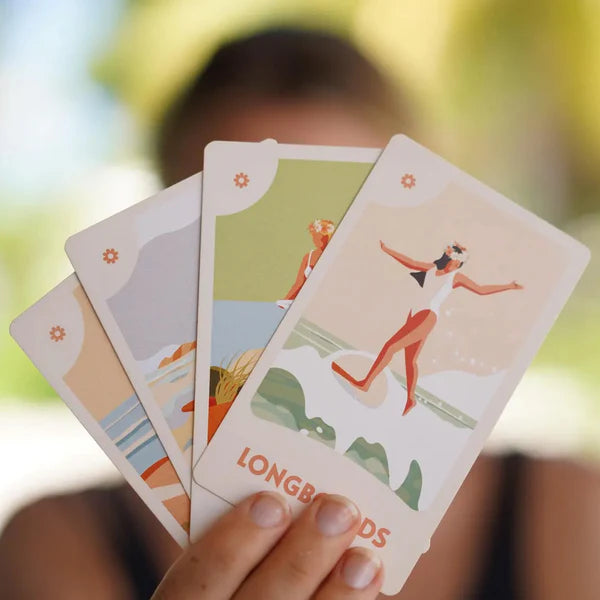 Surf Tarot Card