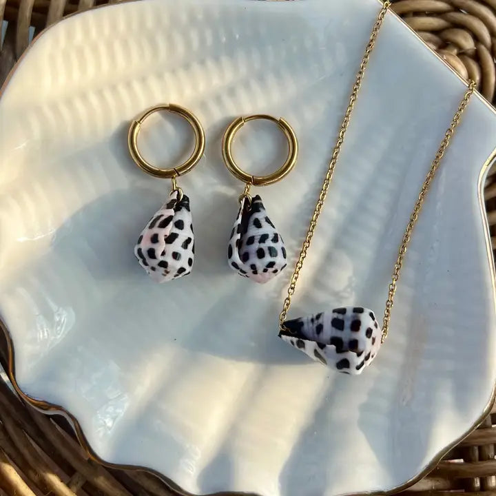 Coco Cone Shell Earrings