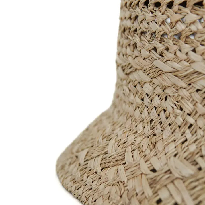 Camille Raffia Bucket Hat