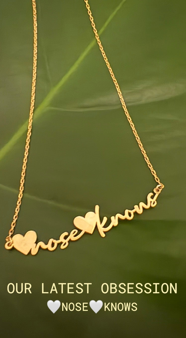Heart Nose Heart Knows Necklace