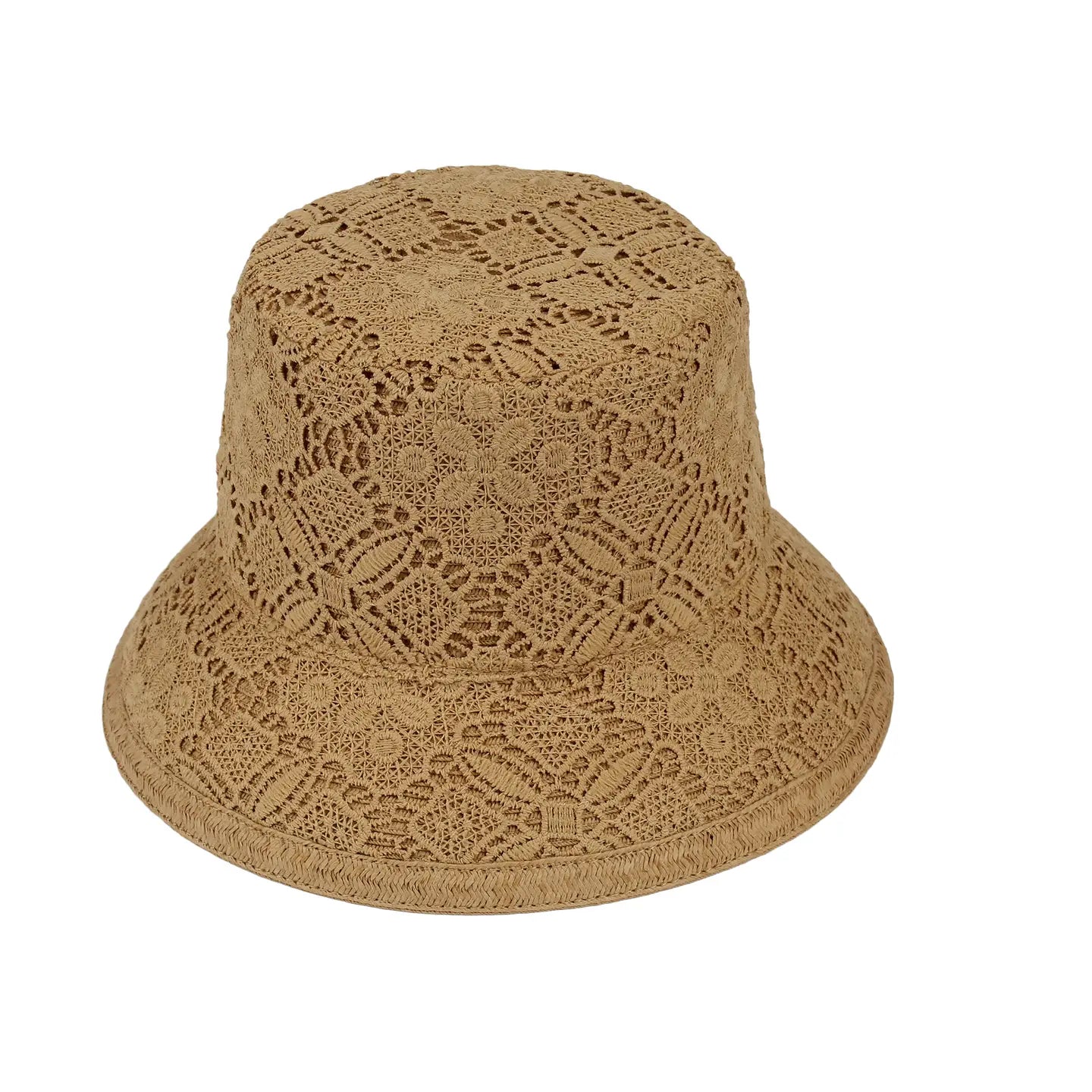 Franki Lace Overlay Bucket Hat